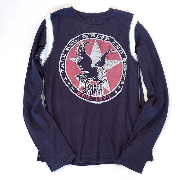 Vintage Lynyrd Skynyrd Long Sleeve Graphic Tee Shirt By Trunk Ltd S - Picture 8 of 12